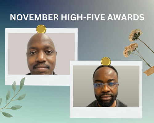 November High Five awards (1)